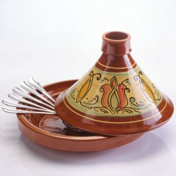 Tajine marocain traditionnel Ø 40 cm