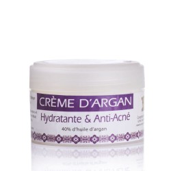 Crème d'argan anti-acné